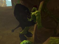 3d anal anal_sex animated bara beard erection gay loop male_only muscles no_sound nose_ring orc penis rohanhunt tauren video warcraft