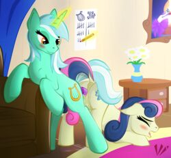 2017 anus ass blush bonbon_(mlp) cutie_mark duo earth_pony equine female feral flower friendship_is_magic hair horn horse inside lyra_heartstrings_(mlp) magic mammal multicolored_hair my_little_pony paper penetration plant pony pussy pussy_juice sex two_tone_hair unicorn vaginal_penetration virenth writing_(disambiguation) yuri