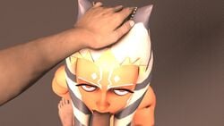 1girls 3d ahsoka_tano alien alien_girl animated blowjob blue_eyes clone_wars clothed_male_nude_female cute deep_blowjob eye_contact faceless_male facial_mark fellatio female hand_on_head jedi jedi_padawan kneeling lipstick macmillan11 no_sound nude oral orange_eyes orange_skin pov sex skinny slim source_filmmaker star_wars teenager the_clone_wars:_season_one togruta video