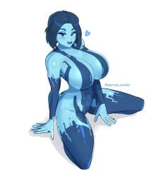 1girls 2d 2d_(artwork) big_ass big_breasts big_butt big_thighs blue_body blue_hair blue_skin bob_cut breasts cortana curvaceous curvy curvy_figure digital_drawing_(artwork) digital_media_(artwork) female halo_(game) halo_(series) halo_4 hi_res looking_at_viewer pose posing posing_for_the_viewer solo solo_female spartandoodles thick thick_legs thick_thighs white_background