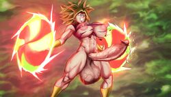 1futa abs areolae beam big_breasts breasts bursting_breasts dickgirl dragon_ball dragon_ball_super earrings erect_nipples erection fusion futa_only futanari green_eyes green_hair huge_balls huge_breasts huge_cock huge_testicles intersex kefla large_breasts light-skinned_futanari light_skin muscles muscular muscular_futanari nipples penis potara_earrings precum saiyan sawacoe short_hair solo_futa spiky_hair super_saiyan super_saiyan_2 testicles