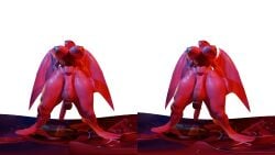 180_fov 1futa 3d 8k big_breasts breasts demon demon_girl from_below futa_only futanari intersex lucia_(satina) muscular muscular_futanari red_body satina satina_wants_a_glass_of_water stereogram sweat taker_pov vr wet wet_body wet_boobs wet_penis