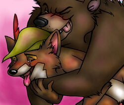 anthro disney furry gay little_john male_only robin_hood_(character) robin_hood_(disney) tagme