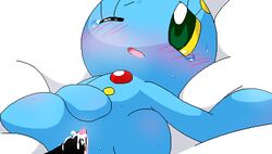 blue_skin blush color female feral insertion male manaphy nude penis pokemon pokemon_focus sex straight tagme vulva wink