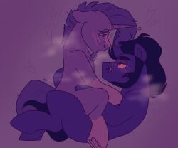2025 absurd_res beard blush blush_lines breath colored cowgirl_position digital_drawing_(artwork) digital_media_(artwork) duo equid equine facial_hair feral friendship_is_magic from_front_position hair half-closed_eyes hasbro heart_symbol hearts_around_body hi_res hooves horn horse king_sombra_(mlp) looking_at_another male male/male mammal messy_hair my_little_pony mythological_creature mythological_equine mythology narrowed_eyes on_bottom on_top penetration penile penile_penetration pony sex simple_background slushpony sunburst_(mlp) unicorn unicorn_horn