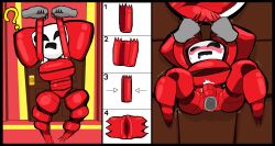 bigballerz blush first_person_view gangle_(tadc) gangle_(the_amazing_digital_circus) gangle_with_thick_ribbons grey_skin hand_holding handholding held_up instant_loss_2koma instructions interlocked_fingers male ms_paint penetration penis pov question_mark sex shortstack the_amazing_digital_circus upright_straddle veins veiny_penis