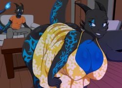femshade from mythology by nightowlartx