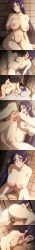 1boy 1girls anus areolae ass assertive_female bangs bent_knees blush bodily_fluids boy_on_top breasts censored censored_penis censored_vagina clavicle cleavage clenched_teeth closed_eyes collarbone comic command_spell commentary_request completely_nude cowgirl_position cum cum_in_pussy cum_inside embracing fate/grand_order fate_(series) female fujimaru_ritsuka_(male) full_comic grin hair_between_eyes hand_on_breast hand_on_own_chest hara_(harayutaka) high_resolution highres hug huge_breasts indoors insertion large_breasts large_filesize leg_lift leg_lock licking light-skinned_female light-skinned_male light_skin long_hair looking_at_viewer lying male male_on_top minamoto_no_raikou_(fate) minamoto_no_raikou_(fate/grand_order) missionary missionary_position mosaic_censoring navel nipples nude nude_female on_back on_top open_mouth parted_bangs parted_lips penis png purple_eyes purple_hair pussy pussy_juice sex sitting smile smiling solo solo_focus spread_legs straddling straight sweat tatami teeth thighs third-party_edit tongue tongue_out vagina vaginal_insertion vaginal_penetration very_high_resolution very_long_hair wariza