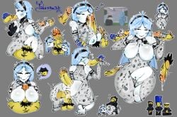 blowjob blue_hair cum cum_in_ass cum_in_pussy dream_game eunoia eunoia_(dream_game) frozen_soul gangbang l mafia mafioso_(dream_game) oral pussy ripped_clothing roblox roblox_game wet