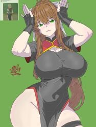 monika (doki doki literature club) from doki doki literature club by drawlab33t