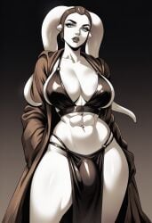 ai_generated aipixelporn futanari jedi large_ass large_breasts pale_skin self_upload star_wars twi'lek