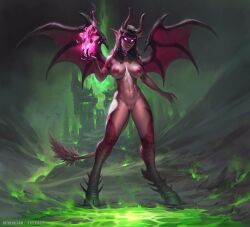 1girls abs areolae black_hair blizzard_entertainment breasts breasts_apart burning_legion choker claws cleavage cleft_of_venus clitoris clothing collar colored_skin demon demon_girl demon_horns demon_tail demon_wings erect_nipples female female_only fit_female glowing_eyes high_resolution hooves horns humanoid large_breasts levelviolet long_hair looking_at_viewer magic magic_user monster_girl naked navel nipples nude nude_female paipan parted_lips perky_breasts pink_skin png pointed_ears pointy_ears purple_eyes purple_skin pussy red_skin sayaad shaved_pussy shaved_vagina smile solo spiky_tail spread_wings standing succubus succubus_(warcraft) tail thick_thighs thighs toned_female vagina warcraft whip wings world_of_warcraft