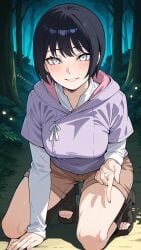 ai_art ai_assisted ai_generated ass bedroom belly belly_expansion big_ass big_belly big_breasts boruto curvy dark_hair female female goth hinata_hyuga naruto nude penis pregnant red_eyes sex voluptuous voluptuous_female white_eyes white_skin