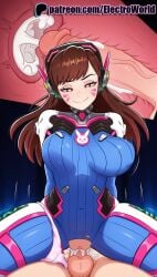 1boy 1girls 2025 ai_generated artist_name bodysuit breasts breasts breasts brown_hair bust chest cock cross_section cum d.va dick ejaculation electroworld facepaint facial_mark female headphones heart-shaped_pupils hi_res high_quality high_resolution highres internal_cumshot laying_down long_hair lying lying_on_back newhalf on_back overwatch panties patreon patreon_username penis pilot_suit solo stable_diffusion symbol-shaped_pupils testicles uncensored underwear watermark whisker_markings x-ray