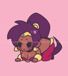 1girls 2d 2d_(artwork) 2d_animation animated animated_gif ass ass_cleavage ass_crack ass_up big_ass big_breasts big_butt black_eyes blush blush_stickers boobs_and_butt_pose bracelet bracelets breasts bubble_ass bubble_butt busty butt_crack chibi curvaceous curvy curvy_female curvy_figure cute cute_face dark-skinned_female dark_skin earrings face_down_ass_up fat_ass female female_focus female_only gif glistening glistening_body glistening_butt glistening_skin huge_ass huge_butt jerkoff_visual_assistance large_ass large_breasts long_hair outtaoutta ponytail shaking shaking_ass shaking_butt shantae shantae_(character) shiny shiny_ass shiny_butt shiny_skin simple_background solo solo_female solo_focus tagme thick_thighs thighs tiara top-down_bottom-up voluptuous voluptuous_female wayforward wiggling_ass