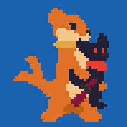 anal anal_sex animated balls bat black_body black_fur buizel carry_position carrying_another carrying_partner carrying_position digital_media_(artwork) duo feral fur generation_4_pokemon genitals grabbing_from_behind holding_other low_res male male/male mammal megabat moonbat multicolored_body nico_(moonbat) nintendo orange_body orange_fur penetration penis pixel_(artwork) pixel_animation pokemon pokemon_(species) semi-anthro size_difference two_tone_body