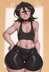 2025 ai_generated bigtub7775 bleach kuchiki_rukia solo solo_female tagme