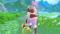 3d 3d_(artwork) amy_rose amy_rose_(reivene3d) big_ass big_boobies big_breasts big_butt big_thighs big_titties boots bracelets busty busty_female curvaceous_female curvy curvy_female curvy_hips eyelashes gloves green_eyes hedgehog_ears hedgehog_girl hedgehog_humanoid large_breasts muscular_anthro muscular_female piko-piko_hammer piko_piko_hammer pink_eyeshadow pink_fur pink_hair red_dress reivene3d sega sonic_(series) sonic_the_hedgehog_(series) thick_ass thick_butt thick_hips thick_thighs thin_waist voluptuous voluptuous_anthro voluptuous_female wide_hips wide_thighs