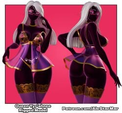 1girls alestarmar big_ass big_breasts big_thighs black-skinned_female black_body black_skin breasts bust busty curvaceous curvy curvy_figure dark-skinned_female dark_skin digital_media_(artwork) duck_dodgers female hips huge_ass huge_breasts huge_thighs large_ass large_breasts large_thighs looney_tunes martian martian_(duck_dodgers) mature mature_female queen queen_tyr'ahnee royalty slim_waist thick thick_hips thick_legs thick_thighs thighs voluptuous waist warner_brothers wide_hips
