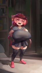 ilulu (dragon maid) from miss kobayashi's dragon maid by cranihum