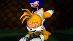 2boys 3d anal anal_sex anal_sex anthro drool drool_string drooling erection furry gay gloves green_hill_zone hedgehog male male/male male_only mind_control open_mouth outdoors penis red_eyes sex sfm smile sonic_(series) sonic_the_hedgehog sonic_the_hedgehog_(series) source_filmmaker spiral_eyes supaphreak tail tails tails_the_fox yaoi