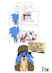 2boys 2girls amy_rose anthro bat box breasts comic corpse death dialogue eggman_logo female_death fox gift_bow gift_box guro hedgehog male_death meme_reference page_19 rouge_the_bat sonic_(series) sonic_the_hedgehog tagme tails_the_fox underrock
