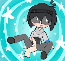 1boy ahoge anal anal_sex animated animated anthro anthrofied anthropomorphic anthropomorphization black_hair blush blushing_at_viewer boots disembodied_penis first_porn_of_character grey_eyes light-skinned_male looking_at_viewer macromedia_flash_8_(application) miseraquila_(copyright) nec-12 odakyu_3000 pants penis penis_out shirt train unseen_character