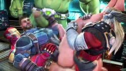anal anal_sex beard big_cock big_dick big_penis captain_america captain_america_(marvel_rivals) censored censored_penis clothed_sex domredsins foursome gay green_body green_skin hulk hulk_(marvel_rivals) iron_man iron_man_(marvel_rivals) male male_only marvel marvel_rivals multiple_boys multiple_males no_sound orgy penis peter_quill starlord starlord_(marvel_rivals) tagme thor_(marvel) thor_(marvel_rivals) video white_hair