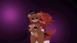 animated animated_gif animatronic animatronic_female anthro anthro_on_anthro big_breasts big_penis big_thighs bikini bikini_top blender_(software) blender_eevee bulge choking closed_eyes erection fap_nights_at_frenni's fazclaire's_nightclub female fexa fexa_(cally3d) fexa_(cryptiacurves) five_nights_at_freddy's fnaf foxy_(cally3d) foxy_(fnaf) freddy_(fnaf) fredina's_nightclub frenni_(cryptia) frenni_(cryptiacurves) frenni_fazclaire from_behind futa_on_female futa_penetrating futanari gif intersex multiple_poses neck_grab nepisko partially_clothed strained_expression tail_wagging tummy_bulge