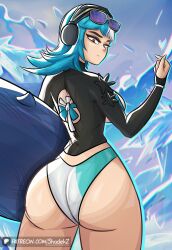 luna snow from marvel by unknown artist