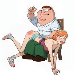 ai_assisted ai_generated jessica_(rick_and_morty) peter peter_griffin, spanking,