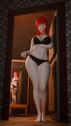 1girls 3d 3d_(artwork) anime ass big_ass big_breasts big_butt black_underwear breasts chainsaw_man control_devil devil eager imminent_sex ivelacia large_ass large_boobs large_breasts large_butt light-skinned_female light_skin looking_at_viewer makima_(chainsaw_man) manga red_hair red_hair_female redhead_female standing standing_at_the_door thick_thighs thighs underwear yellow_eyes