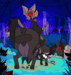 2d_animation animated anthro anus backsack balancing balancing_object balancing_on_one_hand balls bat bedroom_eyes being_watched big_balls big_ear blep blush breasts castle challenge closed_eyes clothed clothing container cup dialogue doggy_style duo equid equine feet female female_on_feral feral foot_wraps footwear frame_by_frame from_behind_position genitals hanging_by_feet heart_symbol hooves horse huge_balls japanese_text kamora_(argent) looking_at_another male male/female mammal narrowed_eyes night ninja outside outside_sex pants_around_knees partially_clothed penetration plant public public_sex puffy_anus rear_view red_eyes reins rock roksim seductive sex tail tea_cup text tongue tongue_out training tree vaginal_penetration vaginal_penetration warrior wide_hips wraps zoophilia