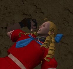 karin_kanzuki misspussyfan street_fighter street_fighter_v unconscious