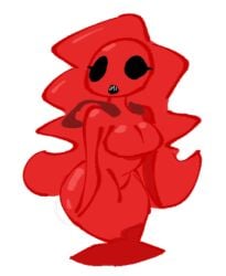 1female creature curvy curvy_female curvy_figure curvy_hips cute female hollow_eyes imaginary_friend_(pressure) komas97 long_hair medium_boobs medium_breasts monster monster_girl nightmare_waifu non-human not_so_imaginary_friend_(pressure) pear-shaped_figure pear_shaped pressure_(roblox) red red_body red_hair red_skin roblox roblox_game roblox_horror_games sharp_teeth small_breasts solo solo_female squid tall_female taller_female taller_girl tentacle