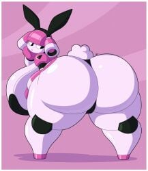 big_ass big_breasts breasts bubble_butt bunnysuit disproportional dorahden fat_ass female gigantic_ass gigantic_breasts gigantic_thighs huge_ass huge_breasts huge_thighs massive_ass massive_breasts massive_thighs mya_(dorahden) thick_thighs wide_hips