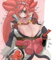 baiken from guilty gear by nuggx117