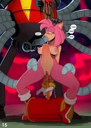 1boy 1girls amy_rose anthro blowjob blush breasts comic eggman_logo eggrobo hammer hedgehog mechanical_penis mechanical_tentacles oral page_15 penis piko_piko_hammer pussy robot sonic_(series) straight tagme tentacle underrock vaginal_insertion weapon_penetration