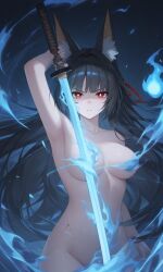 hoshimi miyabi from hoyoverse by iablue
