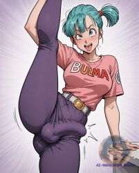 bulma from dragon ball by ai generated sluts