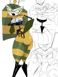 queen vexus from my life as a teenage robot