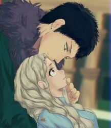 1boy 1girls age_difference boku_no_hero_academia chisaki_kai eri_(my_hero_academia) female kai_chisaki male male/female my_hero_academia older_male_and_younger_female overhaul sayuri_tsukimiko size_difference straight villain younger_female