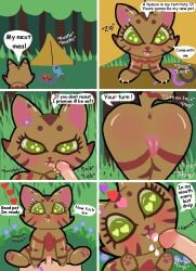 claws collar comic domestic_cat duo felid felidflora feline felis female feral flower forest genitals grass hi_res human human_on_feral interspecies leash licking male male/female mammal on_top oral penetration penile penile_penetration penis penis_in_vagina penis_lick plant sex tongue tree vaginal_penetration vaginal_penetration wildcat_(felidflora) zoophilia