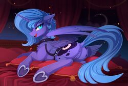 anus ass clitoris dock friendship_is_magic fur hair looking_at_viewer my_little_pony princess_luna_(mlp) pussy solo yakovlev-vad