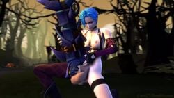 1futa 3d animated areolae artificial_vagina balls breasts coot27 cum elbow_gloves erection futa_only futanari gun improvised_sex_toy intersex jinx_(league_of_legends) large_penis large_testicles league_of_legends masturbation nipples no_sound penis solo source_filmmaker testicles thighhighs video