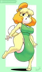 isabelle (animal crossing) from animal crossing by argento