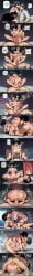 1boy 1girl abs ai_generated all_fours anal anus ass assertive_female backless_dress barefoot black_dress black_hair blush boy_on_top breasts burn_scar closed_eyes comic comic_strip completely_nude cowgirl_position cum cum_in_pussy cum_overflow cunnilingus dress ejaculation english_text erection feet female_ejaculation femdom footjob girl_on_top green_hair hanging_breasts heart hetero hug hug_from_behind jujutsu_kaisen kiss large_breasts large_penis leg_lock looking_at_another looking_at_viewer maki_zenin mating_press nipples nude open_mouth oral patreon_logo patreon_username penis pov pussy pussy_juice scar sex short_hair smile soles speech_bubble squatting_cowgirl_position straddling sweat tan tanlines testicles tillian toes twofooted_footjob uncensored yellow_eyes yuta_okkotsu