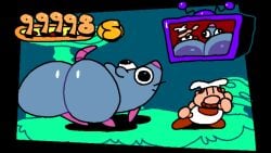 1280x720 2023 2boys 2d 2male 720p animated animation anus ass big_ass big_butt black_eyes brick_the_rat butt cheese chef_hat dabbing dancing digital_media duo feral food grey_body grey_fur gustavo_(pizza_tower) human longer_than_10_seconds male male_only mammal mp4 murid music peak pizza_tower rat rodent score shaking_ass shaking_butt shorter_than_one_minute size_difference sound superiorfox tagme tail television twerking twitter_link video whiskers x_anus
