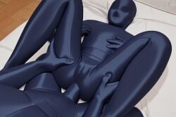 anal bulge genderfluid null nullification nullo spandex zentai ai_generated encasement