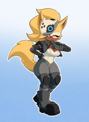whisper the wolf from sonic (series) by roboticsteve
